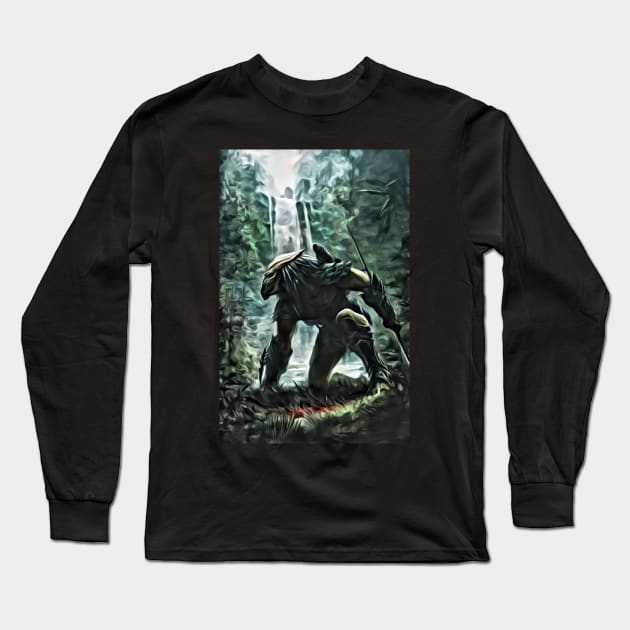 Predator Long Sleeve T-Shirt by EvoComicsInc